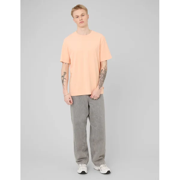 T-shirt basique Pêche