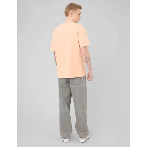 T-shirt basique Pêche