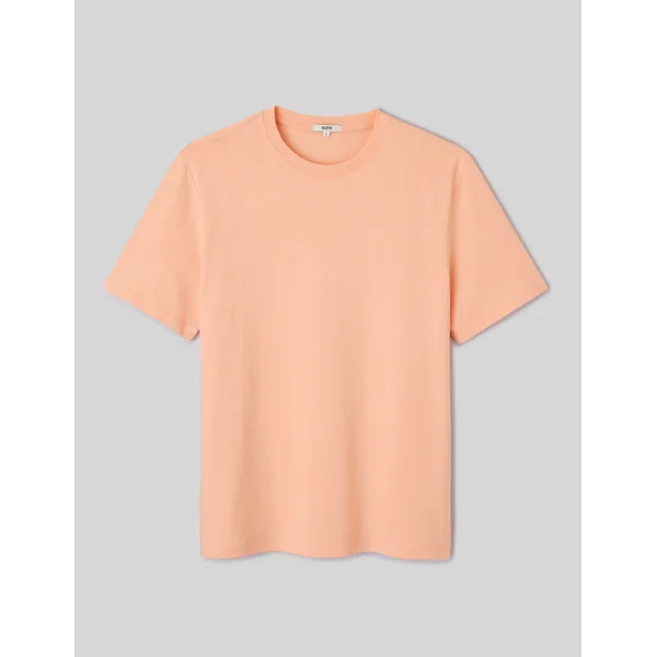 T-shirt basique Pêche