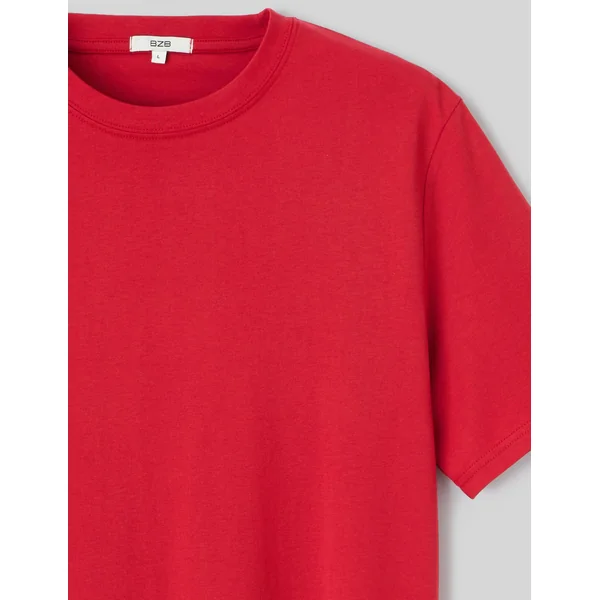 T-shirt basique Rouge