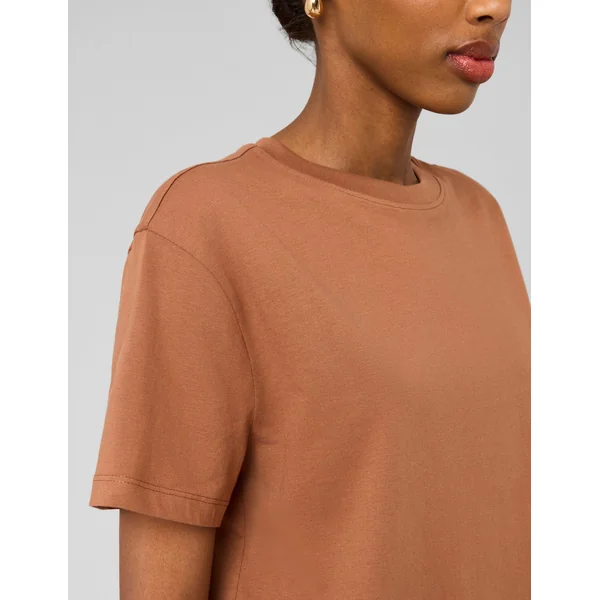 T-shirt basique uni Camel