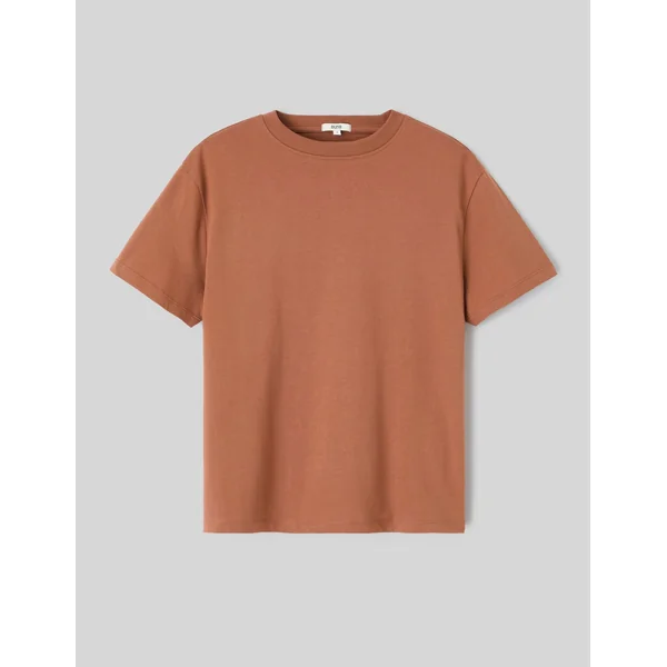 T-shirt basique uni Camel