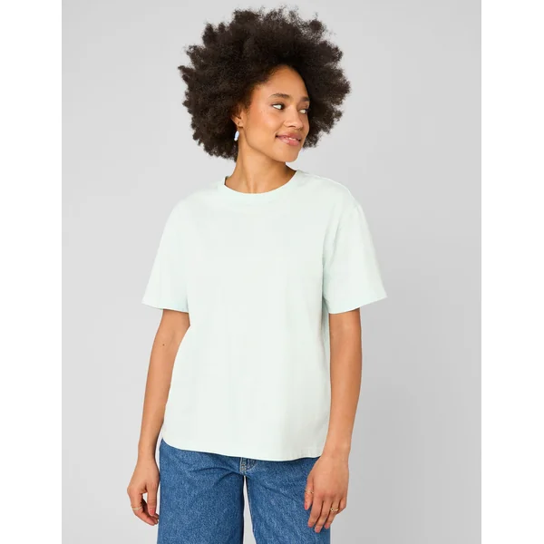 T-shirt basique uni Menthe