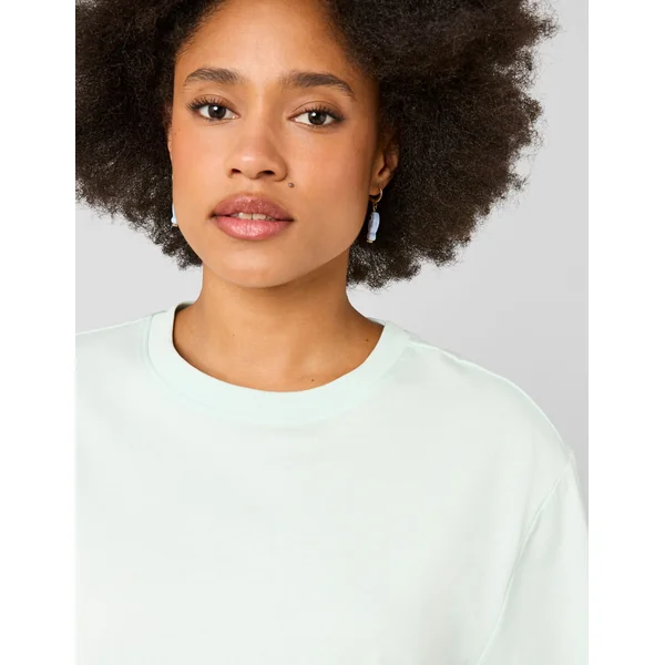 T-shirt basique uni Menthe