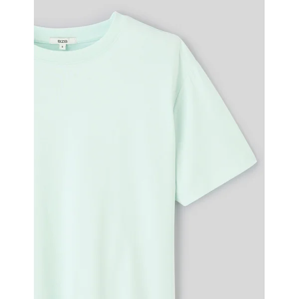 T-shirt basique uni Menthe
