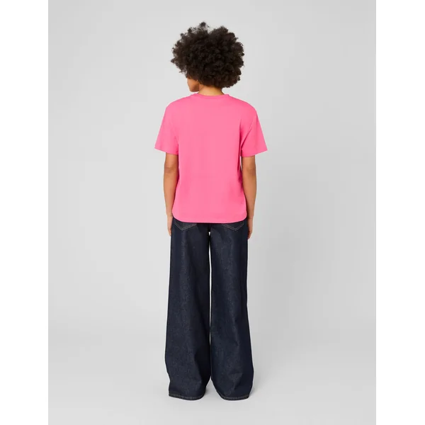 T-shirt basique uni Rose