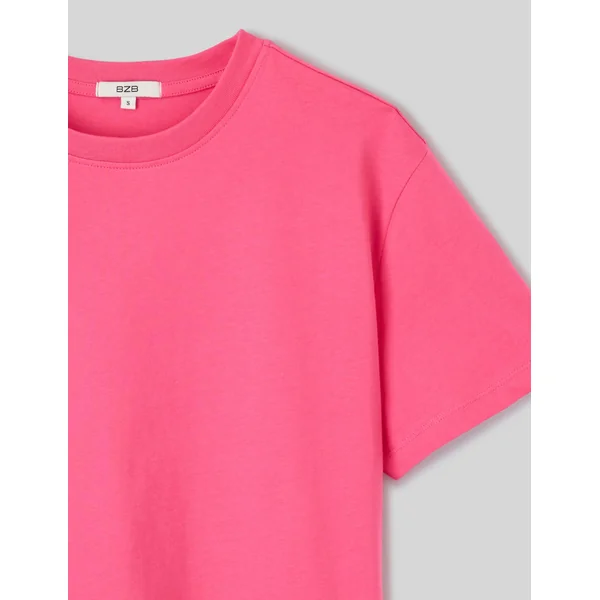 T-shirt basique uni Rose