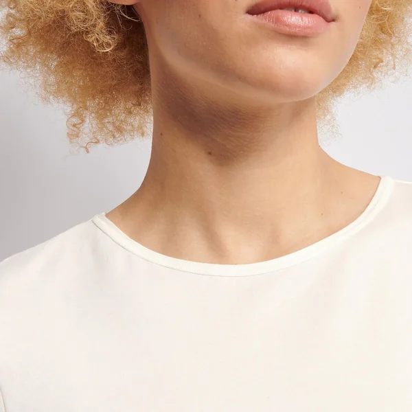 T-shirt blanc en coton Sloggi