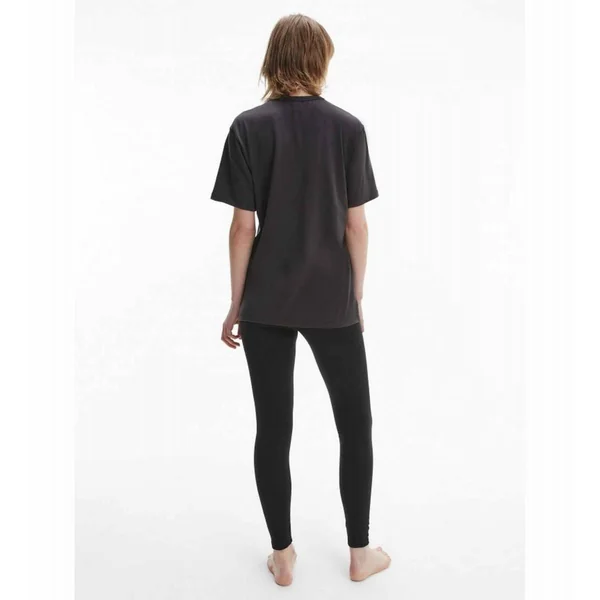 Tshirt col rond manches courtes - Noir en coton Calvin Klein Underwear