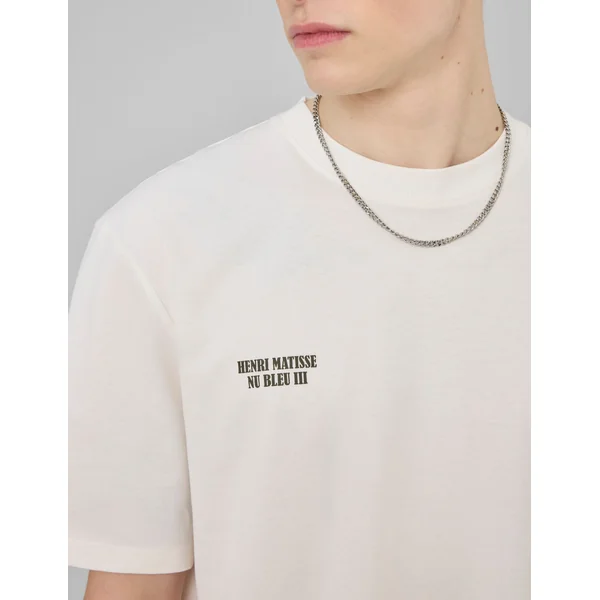 T-shirt collab ART COLLECTION Blanc