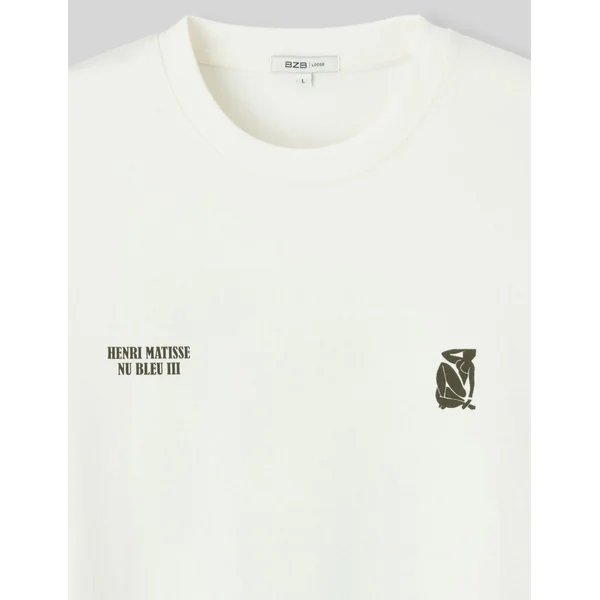 T-shirt collab ART COLLECTION Blanc