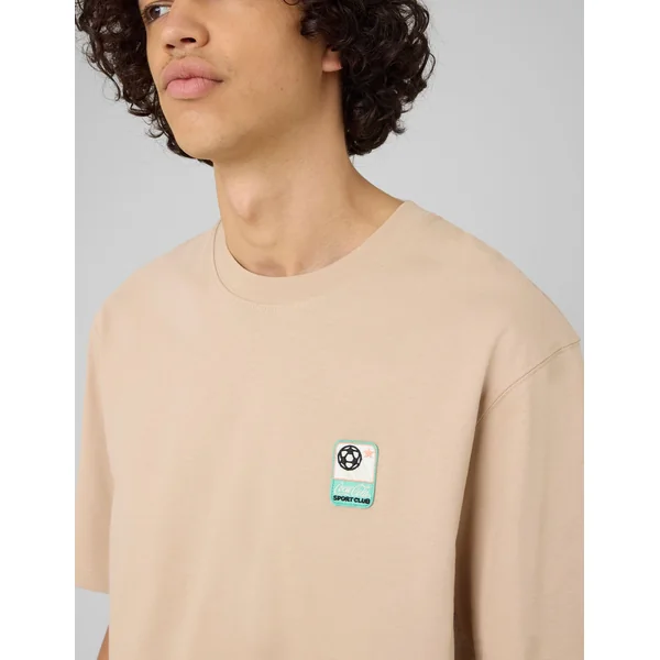 T-shirt collab Coca-Cola Beige