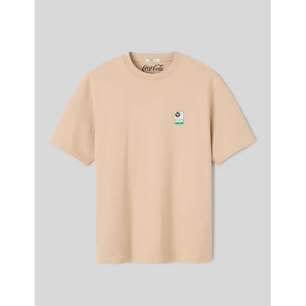 T-shirt collab Coca-Cola Beige