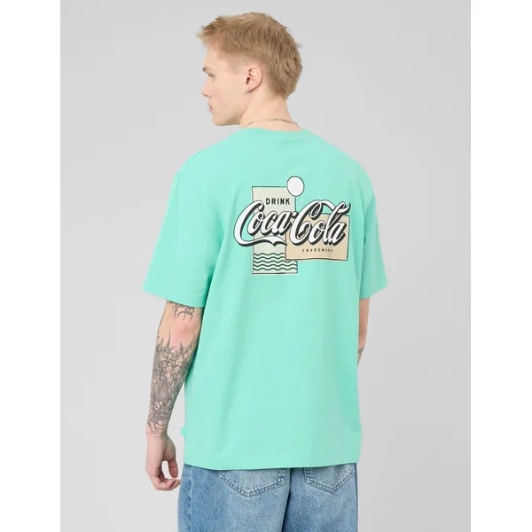 T-shirt collab Coca-Cola Vert d'eau