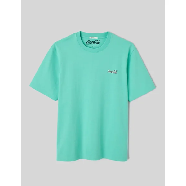 T-shirt collab Coca-Cola Vert d'eau