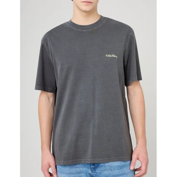 T-shirt collab Keith Haring Gris foncé