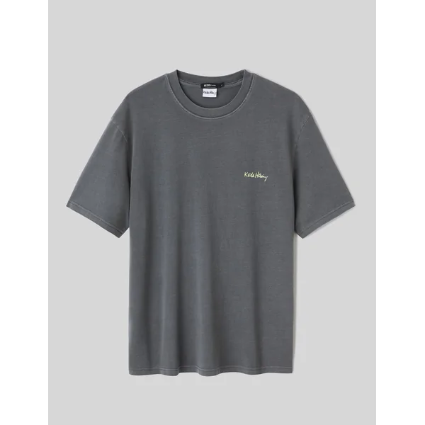 T-shirt collab Keith Haring Gris foncé