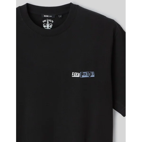 T-shirt collab Sex Pistols Noir