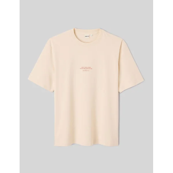 T-shirt collab White Lotus Naturel