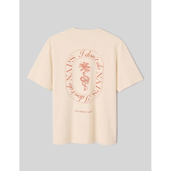 T-shirt collab White Lotus Naturel