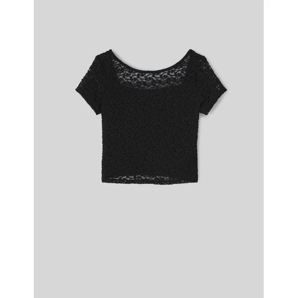 T-shirt dos nu Noir