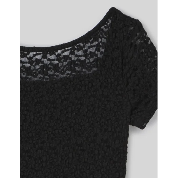 T-shirt dos nu Noir
