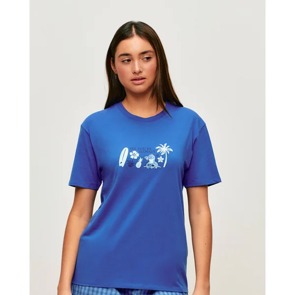 T-shirt en jersey Stitch