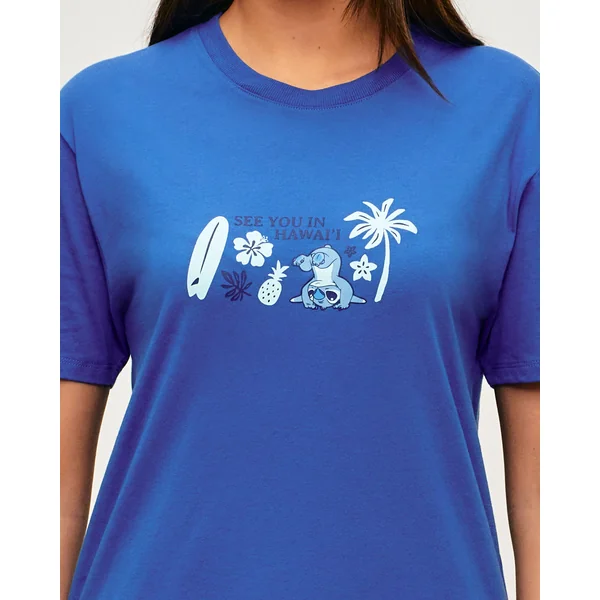 T-shirt en jersey Stitch