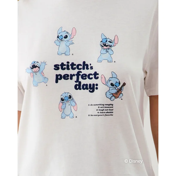 T-shirt en jersey Stitch