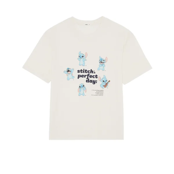 T-shirt en jersey Stitch