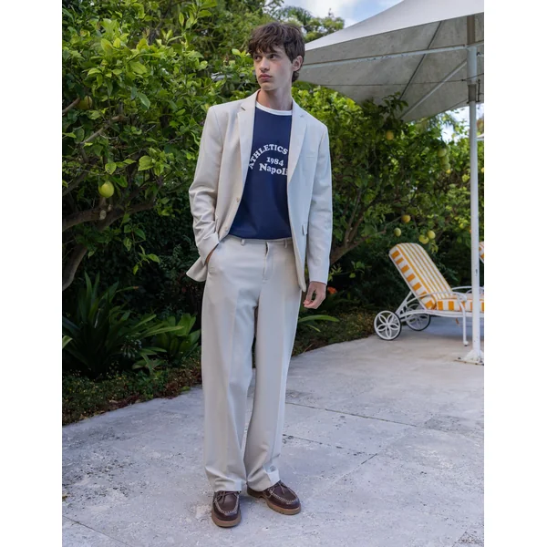 T-shirt imprimé Bleu foncé