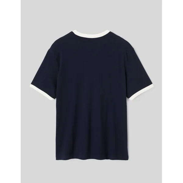 T-shirt imprimé Bleu foncé
