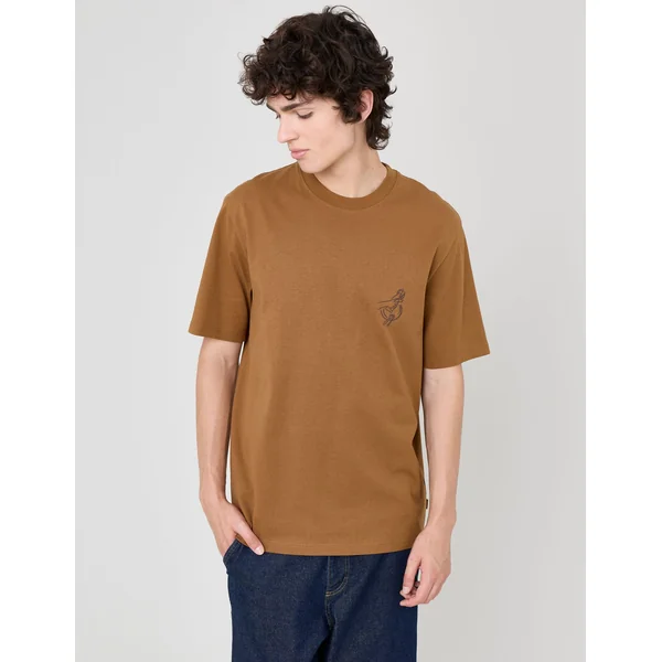 T-shirt imprimé devant dos Camel