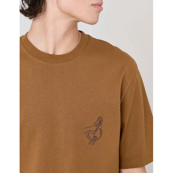 T-shirt imprimé devant dos Camel