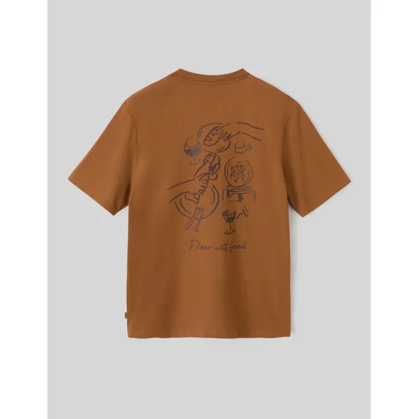 T-shirt imprimé devant dos Camel