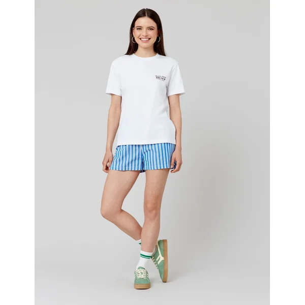 T-shirt imprimé devant/dos Blanc