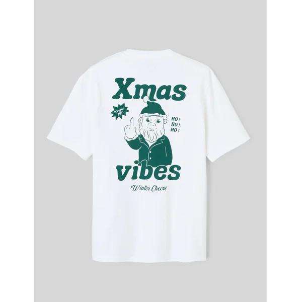 T-shirt imprimé devant/dos Blanc