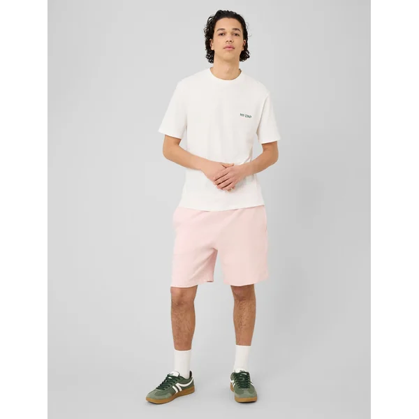 T-shirt imprimé devant/dos Blanc écru