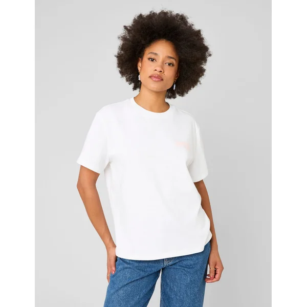 T-shirt imprimé géant Miami Blanc