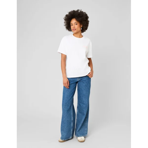T-shirt imprimé géant Miami Blanc