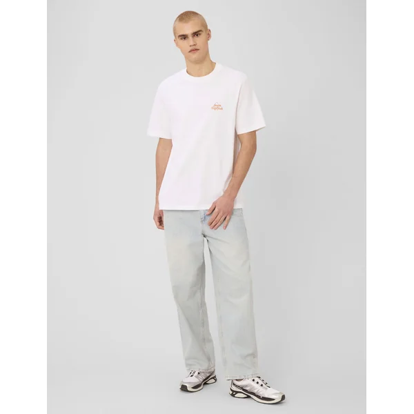 T-shirt imprimé poitrine Blanc