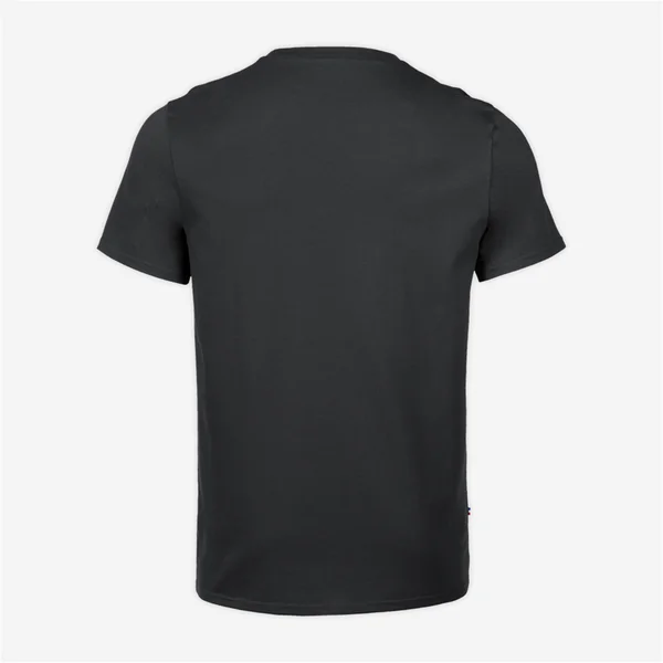 T-SHIRT JERSEY NOIR MADE IN FRANCE