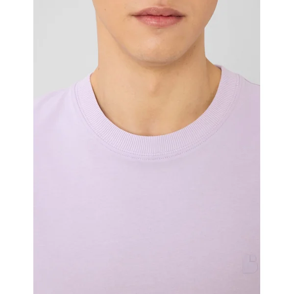 T-shirt logo poitrine Lila
