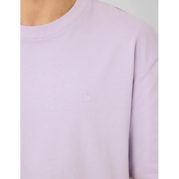 T-shirt logo poitrine Lila