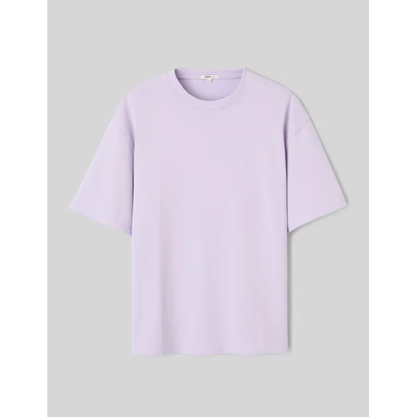 T-shirt logo poitrine Lila