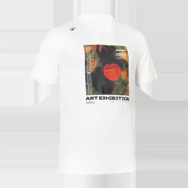 T-shirt / maillot basketball - TS500 fast blanc