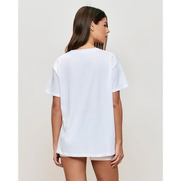 T-shirt manches courtes unisexe en jersey