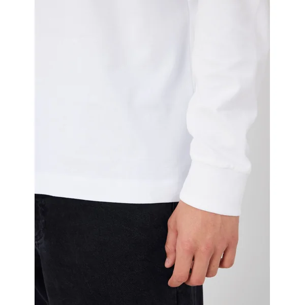 T-shirt manches longues Blanc