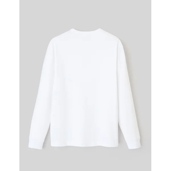 T-shirt manches longues Blanc