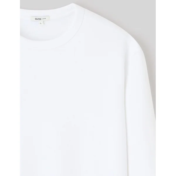 T-shirt manches longues Blanc
